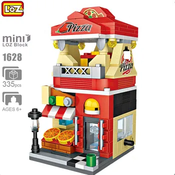 LOZ Mini Street View 335PCS Architecture 3D Model DIY Education Bricks Pizza Store Building Blocks Kids Gifts Toys for Children
LOZ Mini Street View 335PCS Architecture 3D Model DIY Education Bricks Pizza Store Building Blocks Kids Gifts Toys for Children