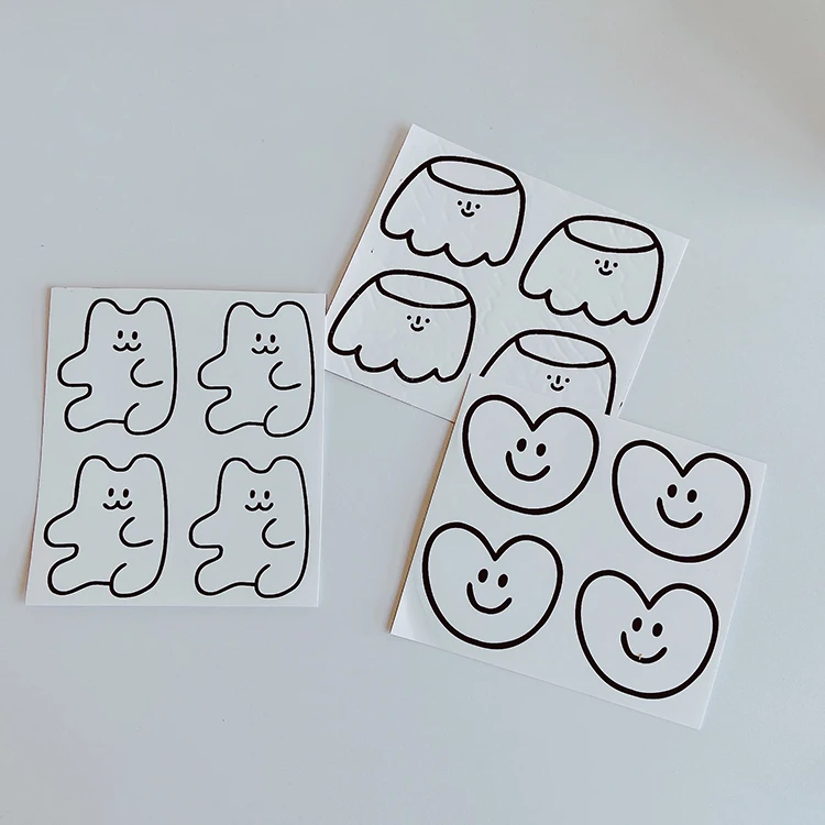 Cute Heart Sticker Cartoon Pudding Bear Sealing Sticker Waterproof Simple Style Cell Phone Case Labels Stickers DIY stationery
Cute Heart Sticker Cartoon Pudding Bear Sealing Sticker Waterproof Simple Style Cell Phone Case Labels Stickers DIY stationery