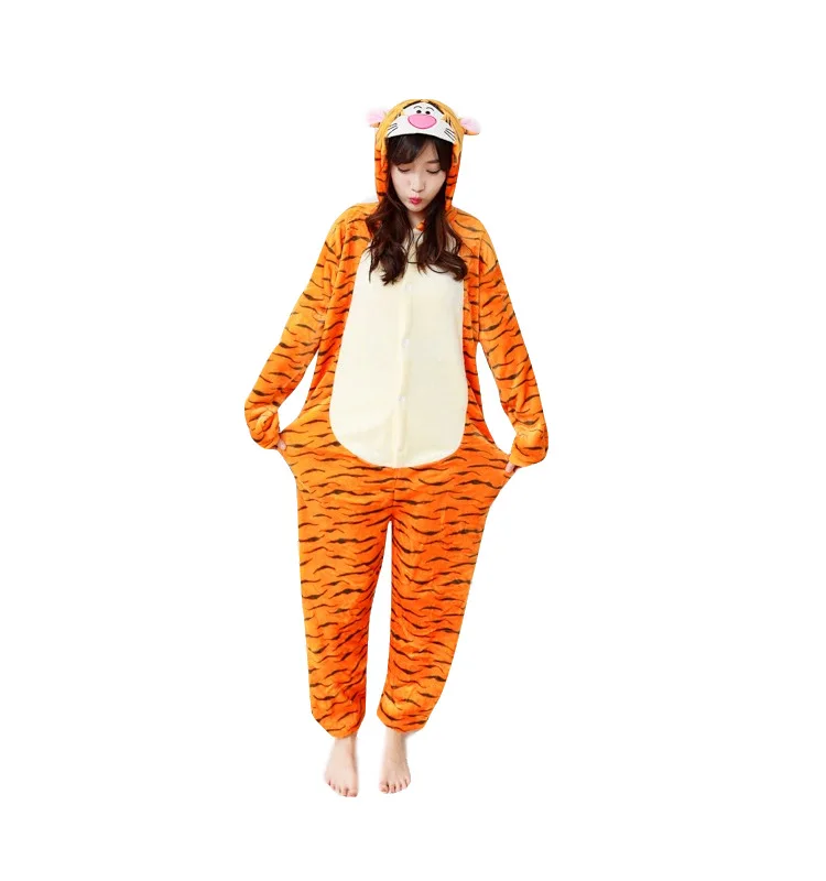 Unisex Adults Animal Pajamas Anime Onesie Tiger Flannel Cartoon Cute Warm Cosplay Sleepwear
Unisex Adults Animal Pajamas Anime Onesie Tiger Flannel Cartoon Cute Warm Cosplay Sleepwear