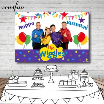Sensfun The Wiggles Theme Birthday Party Backdrops For Photo Studio Bunting Balloons Kids Photography Backgrounds Custom
Sensfun The Wiggles Theme Birthday Party Backdrops For Photo Studio Bunting Balloons Kids Photography Backgrounds Custom