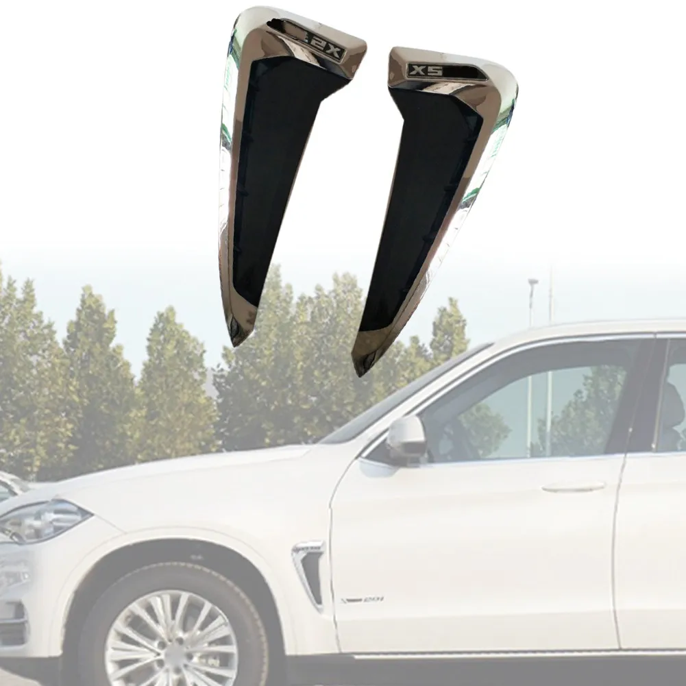 2 Pcs Car Auto Side Vent Air Flow Fender Intake Sticker For BMW X5 2014-2017 Modified Car Stickers Strip Decoration Accessories
2 Pcs Car Auto Side Vent Air Flow Fender Intake Sticker For BMW X5 2014-2017 Modified Car Stickers Strip Decoration Accessories