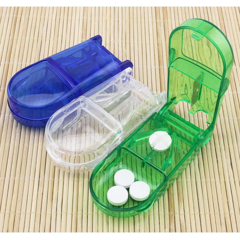 Mini Multifunction Portable Pill Medicine Cut Tablets Divider Storage Box Travel Pill Case Splitter Medical Cutte pillendoosje
Mini Multifunction Portable Pill Medicine Cut Tablets Divider Storage Box Travel Pill Case Splitter Medical Cutte pillendoosje