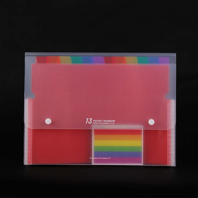 A4 rainbow expanding file folder document organizer 13 pocket accordion colored folder organizer for documents bag sorting clip
A4 rainbow expanding file folder document organizer 13 pocket accordion colored folder organizer for documents bag sorting clip