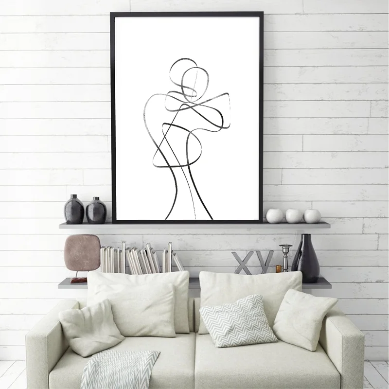 Wall Art Canvas Painting Abstract Line Print Abstract Minimalist Style Poster Modern Living Room Decor
Wall Art Canvas Painting Abstract Line Print Abstract Minimalist Style Poster Modern Living Room Decor