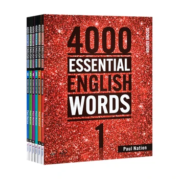 New 6 Books/Set 4000 Essential English Words Level 1-6 IELTS, SAT Core Words English Vocabulary Book
New 6 Books/Set 4000 Essential English Words Level 1-6 IELTS, SAT Core Words English Vocabulary Book