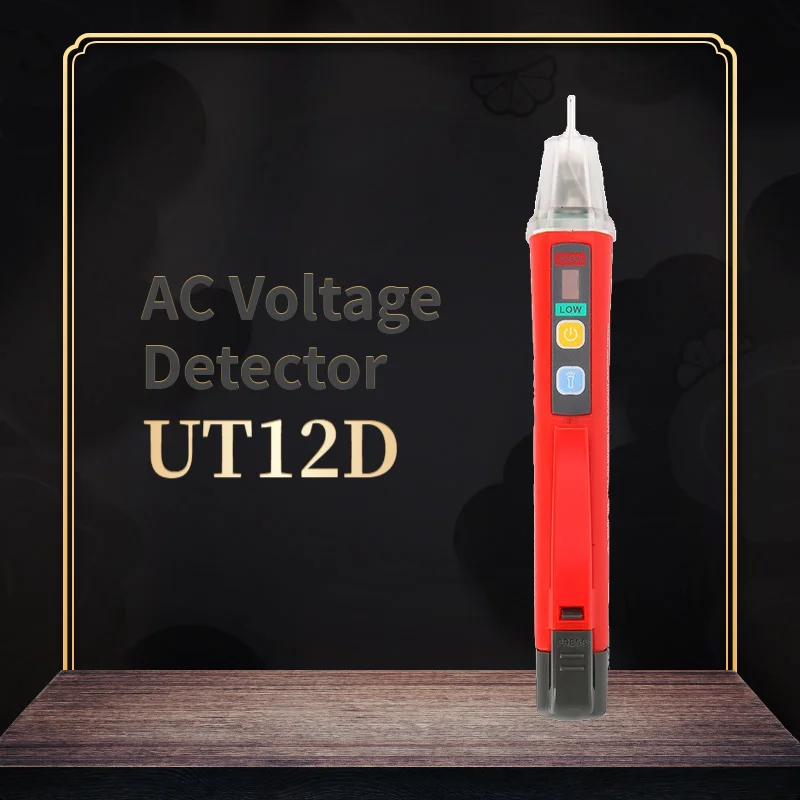 UNI-T UT12D Noncontact Voltage Detector Tester AC 24-1000V Electric Power LED Light Sensor Tester Meter
UNI-T UT12D Noncontact Voltage Detector Tester AC 24-1000V Electric Power LED Light Sensor Tester Meter