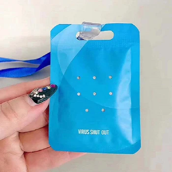 Air Sterilization Card Disinfection Lanyard Protection Card Household Outdoor Anti Virus Antibacterial Sterilization Card
Air Sterilization Card Disinfection Lanyard Protection Card Household Outdoor Anti Virus Antibacterial Sterilization Card