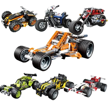 DECOOL 3806 3807 TECHNIC technic pull back Off-road racer MOC set model building blocks bricks Toys for children
DECOOL 3806 3807 TECHNIC technic pull back Off-road racer MOC set model building blocks bricks Toys for children