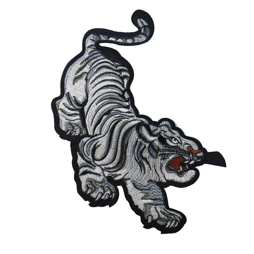 Tiger Pattern Unisex Accessories Fabric Sticker Craft Clothes Repair Decorative Iron On DIY Embroidery Patch Fashion Large 
Tiger Pattern Unisex Accessories Fabric Sticker Craft Clothes Repair Decorative Iron On DIY Embroidery Patch Fashion Large