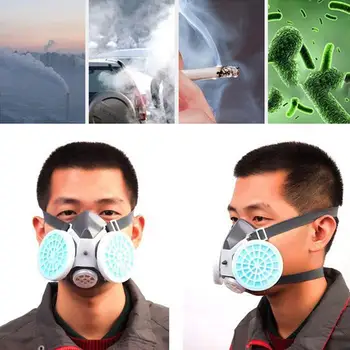 Anti-formaldehyde Dust-proof With Breathing Valve Headloop Gas Mask Protective Mask
Anti-formaldehyde Dust-proof With Breathing Valve Headloop Gas Mask Protective Mask