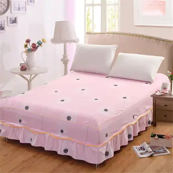 Bed Skirt Bedcover Floral Fitted Sheet Cover Bedspread Bedroom Home Textile Skirt Dandelion Wavy Lace Bedspread 
Bed Skirt Bedcover Floral Fitted Sheet Cover Bedspread Bedroom Home Textile Skirt Dandelion Wavy Lace Bedspread