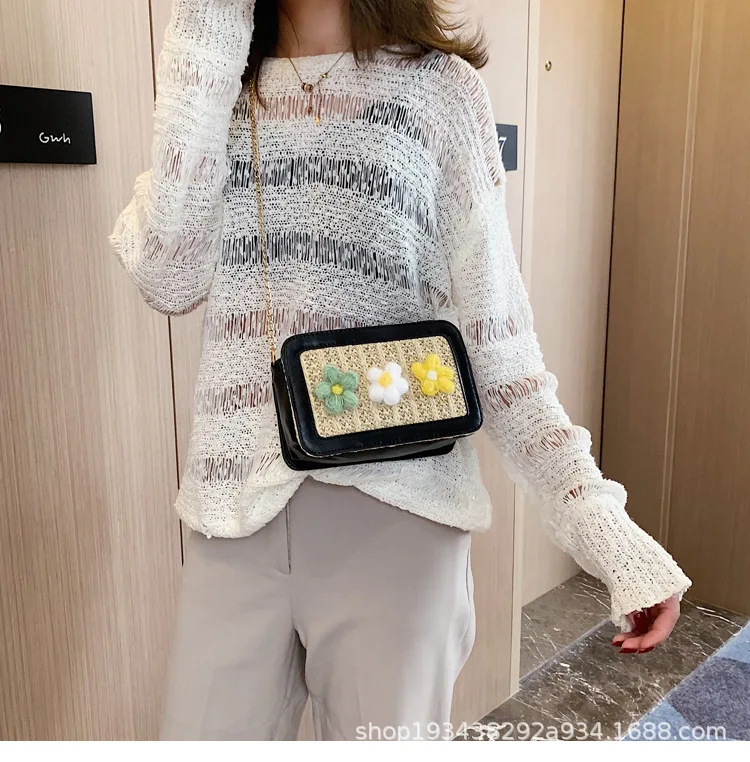 2019 New Style Korean-style Weaving WOMEN'S Bag Versatile Shoulder Bag with Chain Western Style One-Shoulder Carrying Square Sli
2019 New Style Korean-style Weaving WOMEN'S Bag Versatile Shoulder Bag with Chain Western Style One-Shoulder Carrying Square Sli