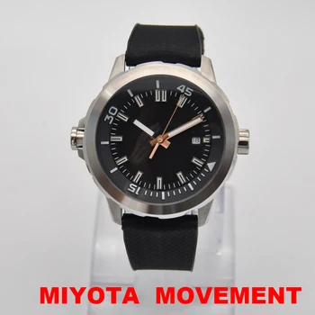 Corgeut 44.5mm Rubber Strap Men's Automatic Mechanical Watch Watch Date Waterproof Luminous High-quality MIYOTA Movement
Corgeut 44.5mm Rubber Strap Men's Automatic Mechanical Watch Watch Date Waterproof Luminous High-quality MIYOTA Movement