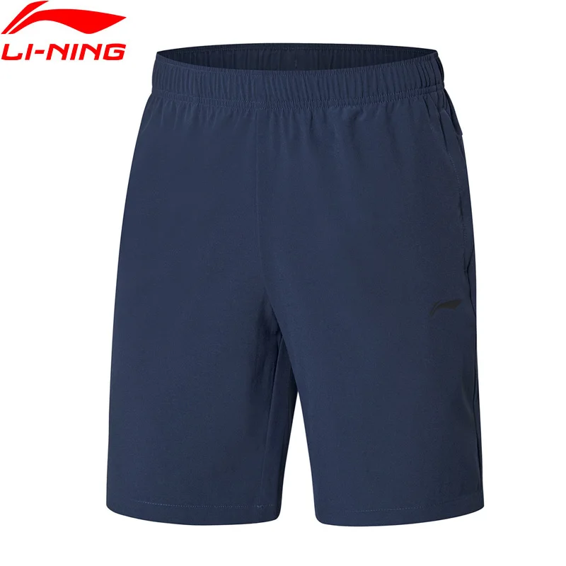 (Зазор) Li-Ning мужские тренировочные шорты на сухой 86% полиэстер подкладка из