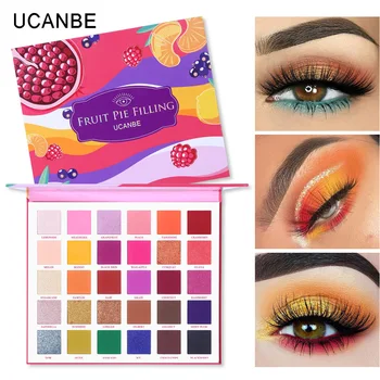 UCANBE Fruit Pie Filling Eye Shadow Palette Makeup Shimmer Matte 30Colors Highly Pigmented Waterproof long-Lasting Eyeshadows 
UCANBE Fruit Pie Filling Eye Shadow Palette Makeup Shimmer Matte 30Colors Highly Pigmented Waterproof long-Lasting Eyeshadows