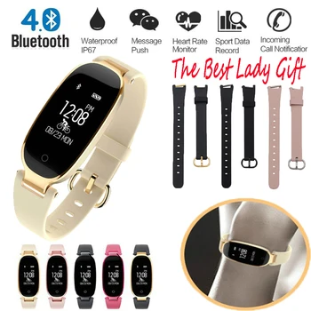 S3 Smart Watch Band Waterproof Women Ladies Heart Rate Monitor Fitness Tracker Smart Watch Smartband Apply for Xiao Mi Cycling
S3 Smart Watch Band Waterproof Women Ladies Heart Rate Monitor Fitness Tracker Smart Watch Smartband Apply for Xiao Mi Cycling