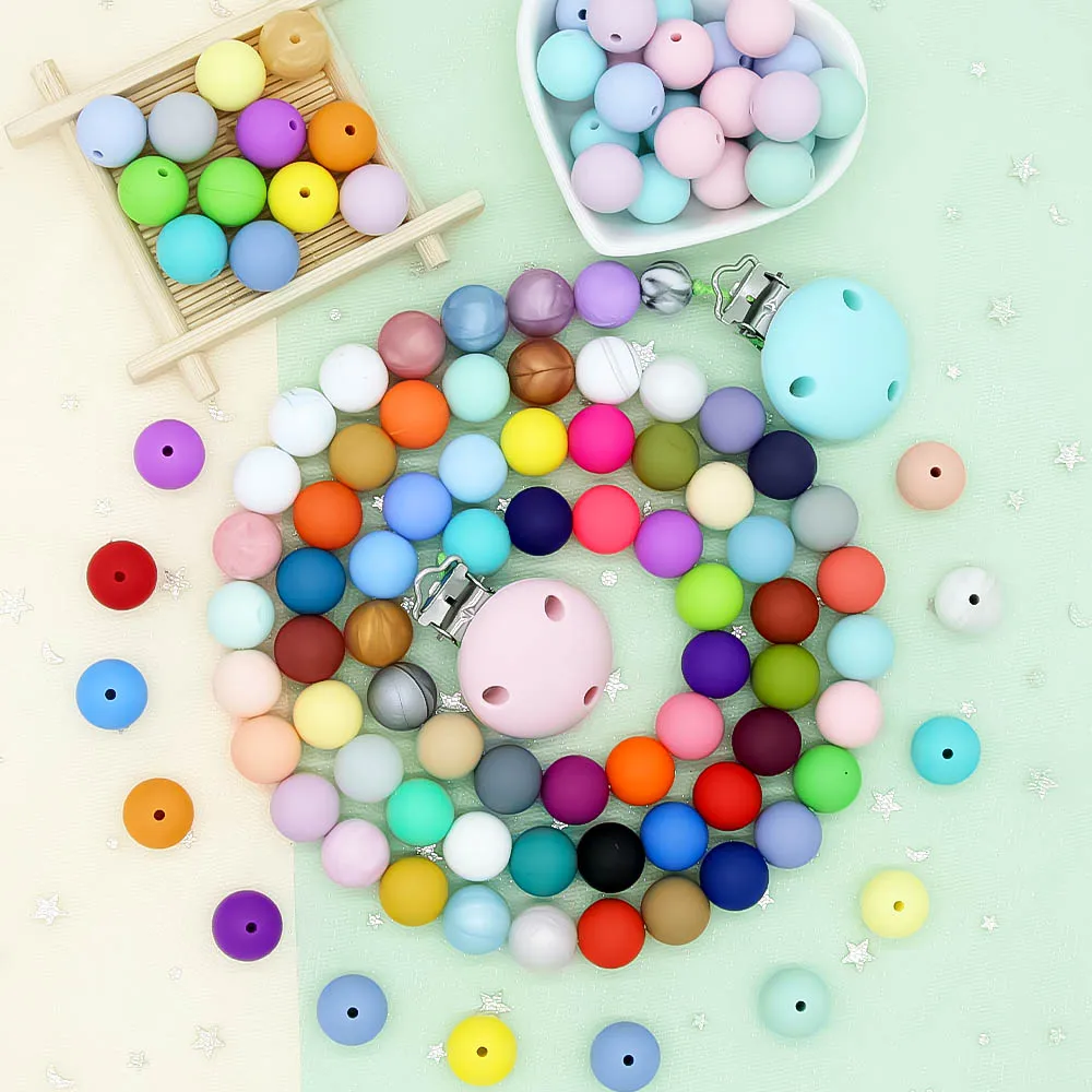 Cute-idea 9mm Food Grade Silicone Teethers 20pcs Baby Teething Toys DIY ,BPA Free ,Pacifier Clip For Infant products Toys 
Cute-idea 9mm Food Grade Silicone Teethers 20pcs Baby Teething Toys DIY ,BPA Free ,Pacifier Clip For Infant products Toys