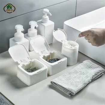 MSJO Storage Box for Women Dustproof Cover Button Design Plastic Storage Box Desktop Drawer Sundries Organization Storage Boxes
MSJO Storage Box for Women Dustproof Cover Button Design Plastic Storage Box Desktop Drawer Sundries Organization Storage Boxes