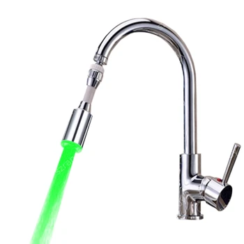 Single Green Color LED light water saving Faucet 
Single Green Color LED light water saving Faucet