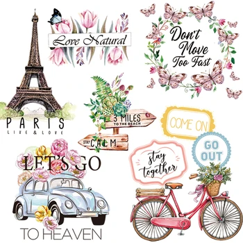 Colorful Flower Butterfly Patches Sticker On Clothes DIY Washable Iron On Transfers For Clothing Fashion Decoration Appliqued
Colorful Flower Butterfly Patches Sticker On Clothes DIY Washable Iron On Transfers For Clothing Fashion Decoration Appliqued