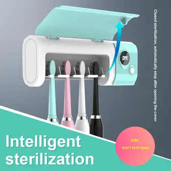Electric Toothbrush Sterilizer Ultraviolet Sterilization Electric Wall-mounted Toothbrush Storage Box Bathroom Rack
Electric Toothbrush Sterilizer Ultraviolet Sterilization Electric Wall-mounted Toothbrush Storage Box Bathroom Rack