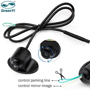 GreenYi Mini HD Car Parking Camera Front view Camera Front Side Reversing Backup Camera Rear VIew Switch By Hand Night Vision
GreenYi Mini HD Car Parking Camera Front view Camera Front Side Reversing Backup Camera Rear VIew Switch By Hand Night Vision