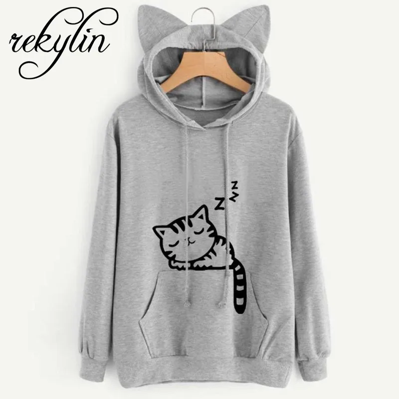 2019 Spring and Autumn Loose Fleece Print Cat Fashion Street Multi-Color Large Size Girl
2019 Spring and Autumn Loose Fleece Print Cat Fashion Street Multi-Color Large Size Girl