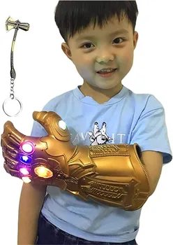 Halloween Cosplay Props Infinity Gauntlet Glove Man LED Light Up with Removable Magnet Infinity Stones-3 Flash Mode
Halloween Cosplay Props Infinity Gauntlet Glove Man LED Light Up with Removable Magnet Infinity Stones-3 Flash Mode