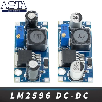 100pcs/lot LM2596S LM2596 LM2596 ADJ DC-DC Step-down module 5V/12V/24V adjustable Voltage regulator 3A
100pcs/lot LM2596S LM2596 LM2596 ADJ DC-DC Step-down module 5V/12V/24V adjustable Voltage regulator 3A