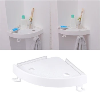 1 Pc Corner Shelf Space Saving Strong Suction Durable Holding Rack Snap Up Shelf Triangle Storage Shelf for Bathroom
1 Pc Corner Shelf Space Saving Strong Suction Durable Holding Rack Snap Up Shelf Triangle Storage Shelf for Bathroom