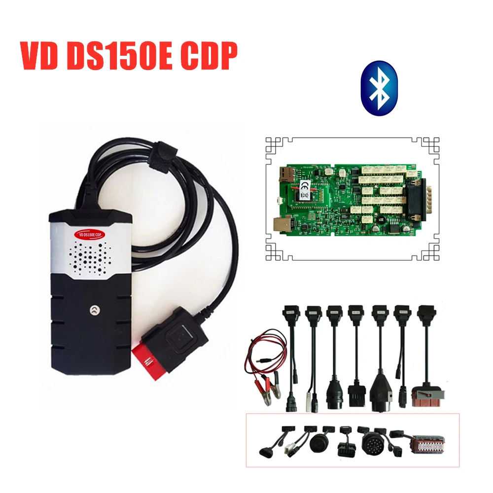 DHL 2016.R0 with keygen Best single board bluetooth Diagnostic Tool for delphis vd ds150e cdp obd2 obdii scanner+8pcs car cables
DHL 2016.R0 with keygen Best single board bluetooth Diagnostic Tool for delphis vd ds150e cdp obd2 obdii scanner+8pcs car cables