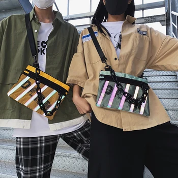 Fashion Street Style Crossbody Bag Men Mesh Chain Unisex Hip Hop Fashion Shoulder Messenger Envelope Pouch Unisex Chest Bags
Fashion Street Style Crossbody Bag Men Mesh Chain Unisex Hip Hop Fashion Shoulder Messenger Envelope Pouch Unisex Chest Bags