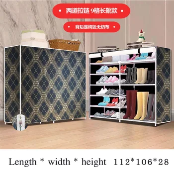 6-layer 12-grid Non-woven fabrics large shoe rack organizer removable shoe storage for home furniture shoe cabinet
6-layer 12-grid Non-woven fabrics large shoe rack organizer removable shoe storage for home furniture shoe cabinet