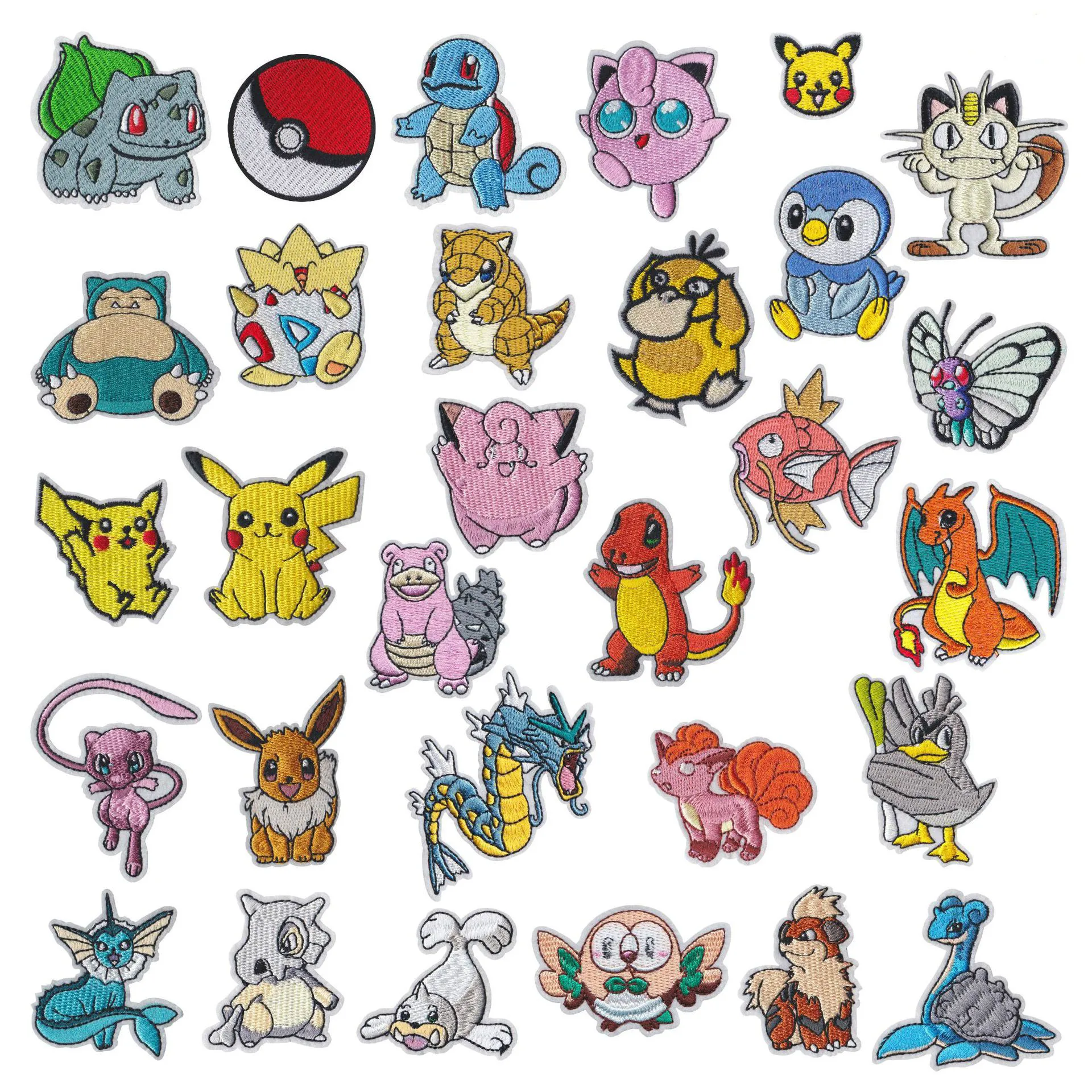 1 pc Pokemon DIY Embroidery Patches Stripes Thermo Stickers Clothes Application Fusible Clothing Anime Patch Applique Tops
1 pc Pokemon DIY Embroidery Patches Stripes Thermo Stickers Clothes Application Fusible Clothing Anime Patch Applique Tops