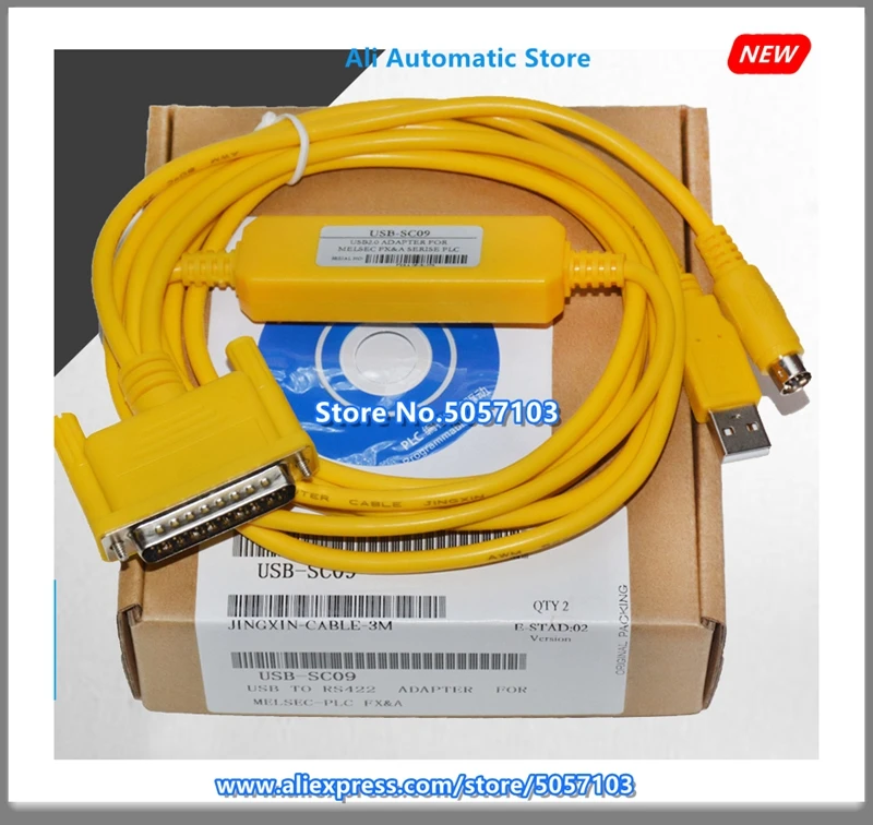 Application of FX A Series PLC Programming to Download Cable USB-SC09 
Application of FX A Series PLC Programming to Download Cable USB-SC09