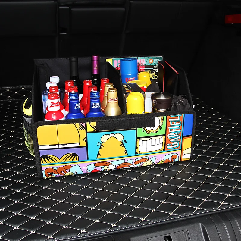 Garfield Series Car Foldable Trunk Sorting Box for Collection Multi-functional Leather Sundries Container
Garfield Series Car Foldable Trunk Sorting Box for Collection Multi-functional Leather Sundries Container