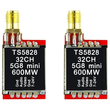 TS5828 5.8G 32CH 7-16V 600MW Wireless Video Audio Transmitter for QAV250 ZMR250 Vx210 Martian Carbon Fiber Quadcopter Frame
TS5828 5.8G 32CH 7-16V 600MW Wireless Video Audio Transmitter for QAV250 ZMR250 Vx210 Martian Carbon Fiber Quadcopter Frame
