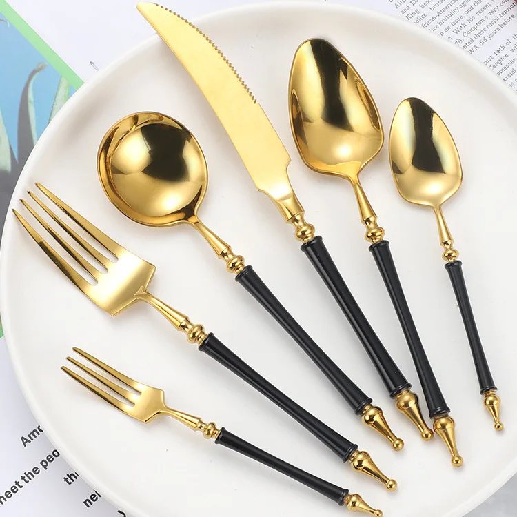 Nordic high-end legendary color seduct 304 stainless steel Western tableware tableware table fork knife teaspoon teaspoon fork.
Nordic high-end legendary color seduct 304 stainless steel Western tableware tableware table fork knife teaspoon teaspoon fork.