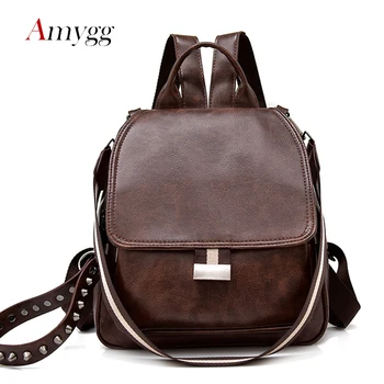 Girls And Women Preppy Style PU Leather Backpack Female Travel Backpacks School Bag For Multifunction Large Capacity Backpacks 
Girls And Women Preppy Style PU Leather Backpack Female Travel Backpacks School Bag For Multifunction Large Capacity Backpacks