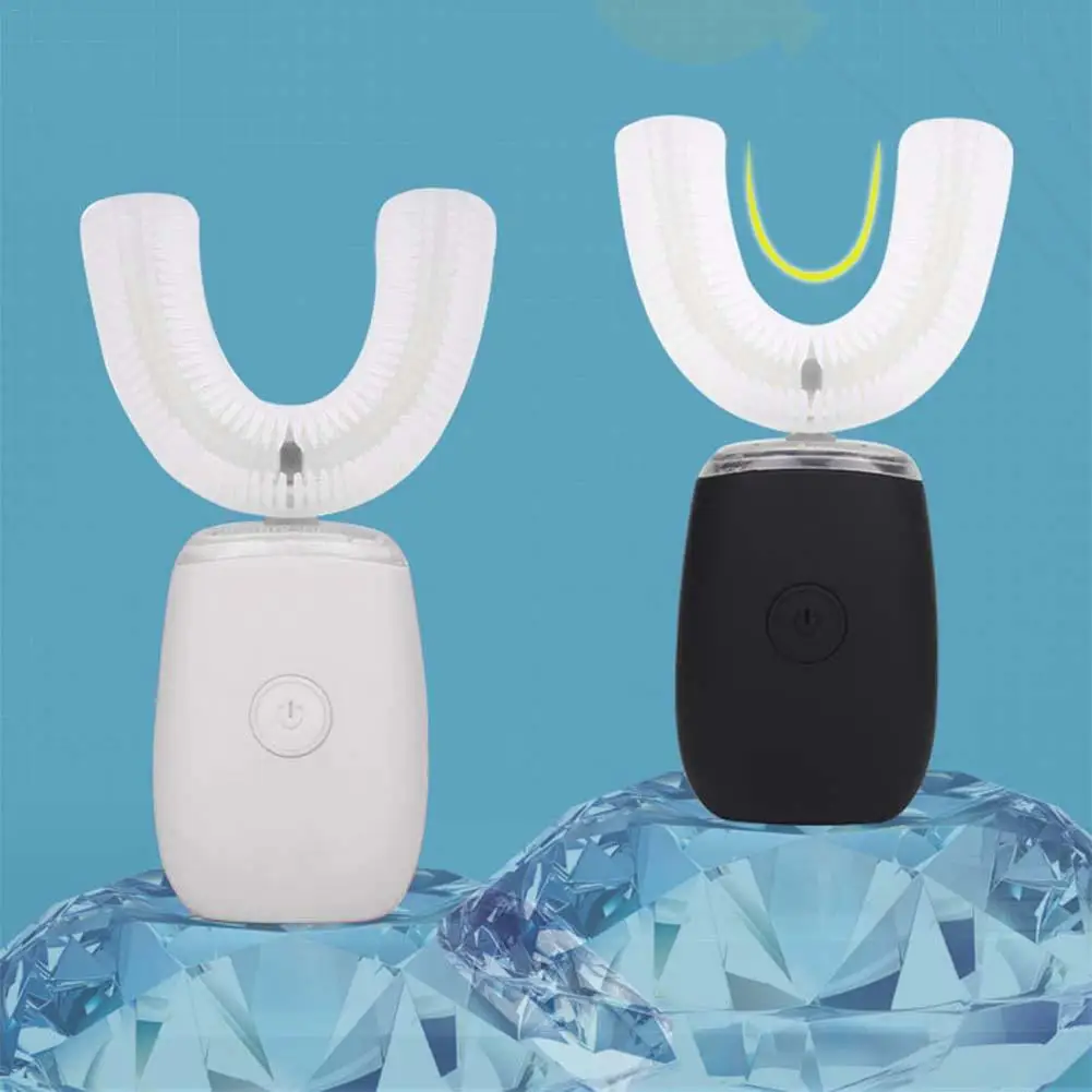 Intelligent U-type Electric Toothbrush Wireless Charging Into-mouth Automatic Tooth Cleaner For Adult Tooth Care
Intelligent U-type Electric Toothbrush Wireless Charging Into-mouth Automatic Tooth Cleaner For Adult Tooth Care