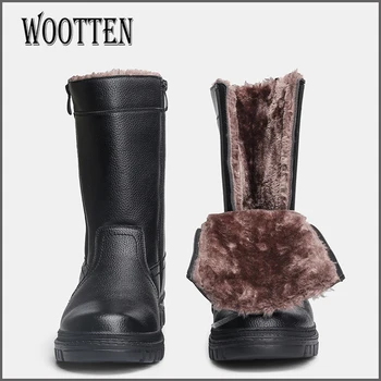 WOOTTEN Men boots Warmest Men Winter Shoes Leather Handmade Men Winter Snow Boots #YM5223C2
WOOTTEN Men boots Warmest Men Winter Shoes Leather Handmade Men Winter Snow Boots #YM5223C2