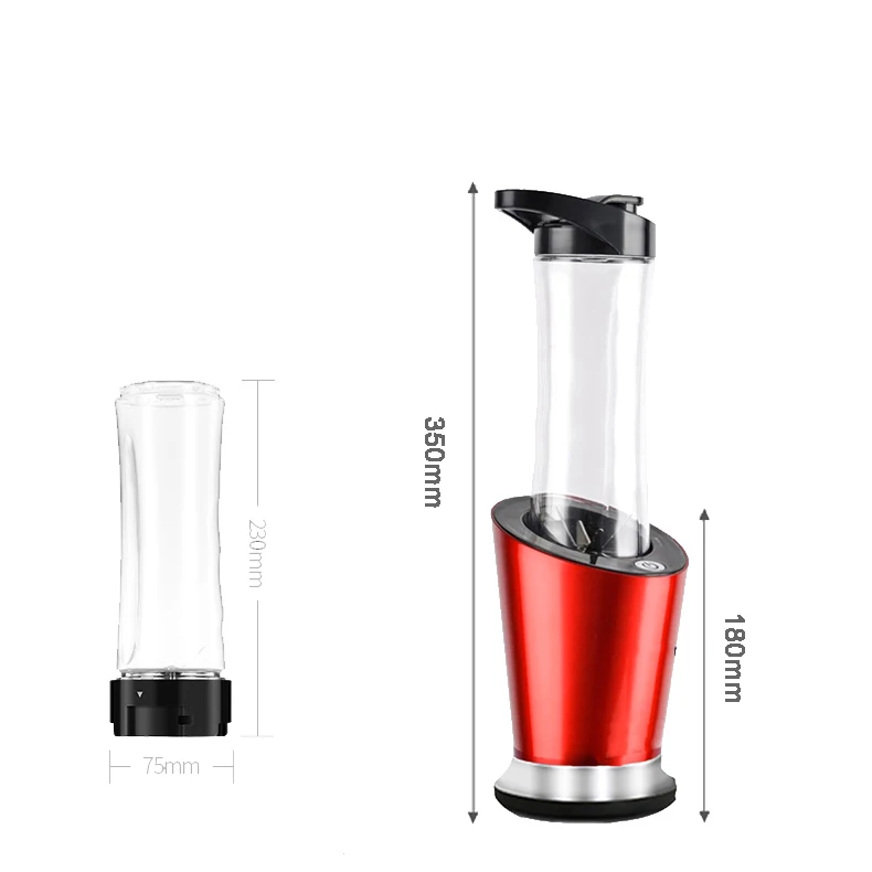 BPA FREE 300W Portable Personal Mini Blender Food Processor Milkshakes Mixer Juicer 600ml Bottle 400ml Cup & 100ml grinder
BPA FREE 300W Portable Personal Mini Blender Food Processor Milkshakes Mixer Juicer 600ml Bottle 400ml Cup & 100ml grinder