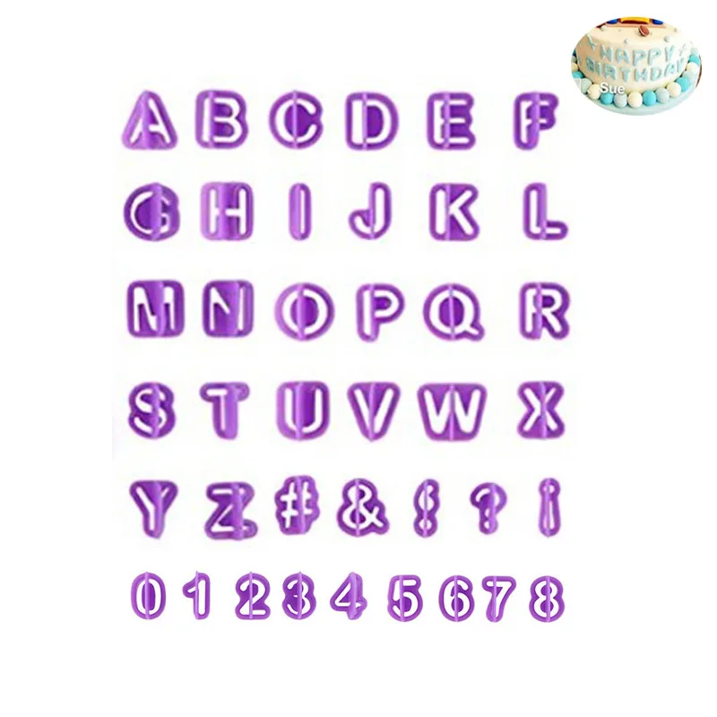 40PC Alphanumeric Biscuit Mould Plastic Symbol Fondant Cake Decoration Printing Mould DIY Baking Tool Dry Pace Pasta Stamp
40PC Alphanumeric Biscuit Mould Plastic Symbol Fondant Cake Decoration Printing Mould DIY Baking Tool Dry Pace Pasta Stamp