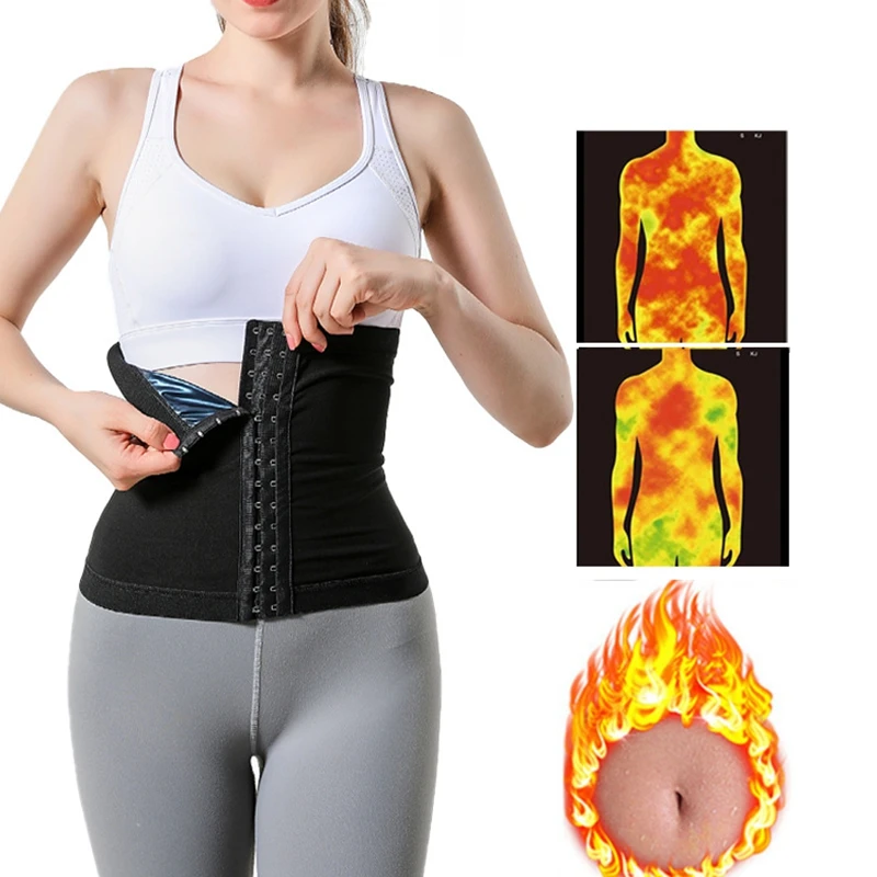 Sweat Sauna Slimming Belt With Hooks Body Shaper Loss Weight Waist Corset Sweat Women Fat Burning Women Waist Trainer Shaper 
Sweat Sauna Slimming Belt With Hooks Body Shaper Loss Weight Waist Corset Sweat Women Fat Burning Women Waist Trainer Shaper