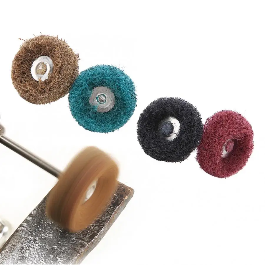 40Pcs Abrasive Wheel Flap Shank Brushed Abrasive Wheel Buffing Polishing Wheel Set For Rotary Tool
40Pcs Abrasive Wheel Flap Shank Brushed Abrasive Wheel Buffing Polishing Wheel Set For Rotary Tool