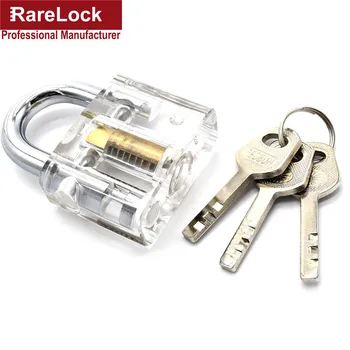 Rarelock Cutaway Lock Transparent Training Skill Professional Visable Practice Padlocks Lock Pick For Locksmith MMS279 ff
Rarelock Cutaway Lock Transparent Training Skill Professional Visable Practice Padlocks Lock Pick For Locksmith MMS279 ff