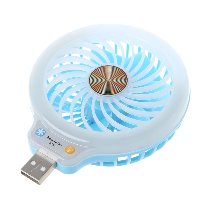 Portable Mini 4 LED Light Desk USB Fan Quiet Operation For PC Laptop Notebook Q81E
Portable Mini 4 LED Light Desk USB Fan Quiet Operation For PC Laptop Notebook Q81E