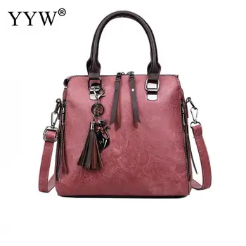Vintage PU Leather Ladies HandBags Women Messenger Bags TotesTassel Designer Crossbody Shoulder Bag Boston Hand Bags Hot Sale
Vintage PU Leather Ladies HandBags Women Messenger Bags TotesTassel Designer Crossbody Shoulder Bag Boston Hand Bags Hot Sale