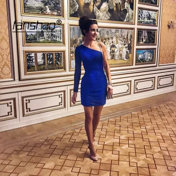 2019 Elegant Cocktail Dresses One Shoulder Mermaid Short Mini Tulle Lace Beaded Party Plus Size Homecoming Dresses
2019 Elegant Cocktail Dresses One Shoulder Mermaid Short Mini Tulle Lace Beaded Party Plus Size Homecoming Dresses