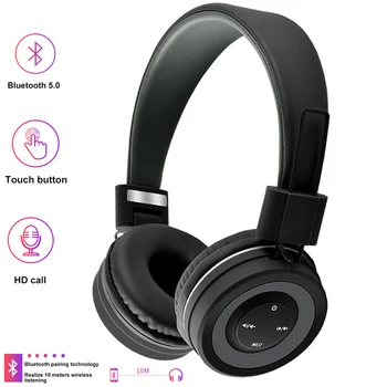 Wired/Wireless Bluetooth 5.0 Headphone Foldable Hi-Fi Headset with Mic for Handsfree Recargeable Battery Headphone Music Player
Wired/Wireless Bluetooth 5.0 Headphone Foldable Hi-Fi Headset with Mic for Handsfree Recargeable Battery Headphone Music Player